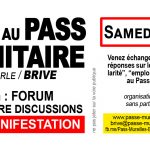 NON au PASSE SANITAIRE - Manif à BRIVE samedi 11 Septembre 16h (forum dès 14h)