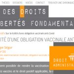 25 — droit administratif obligation vaccinnale