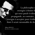 huxley philo ou propagande